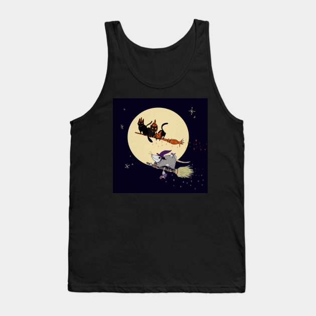 Witches' Familiar? Tank Top by Hillopurkki